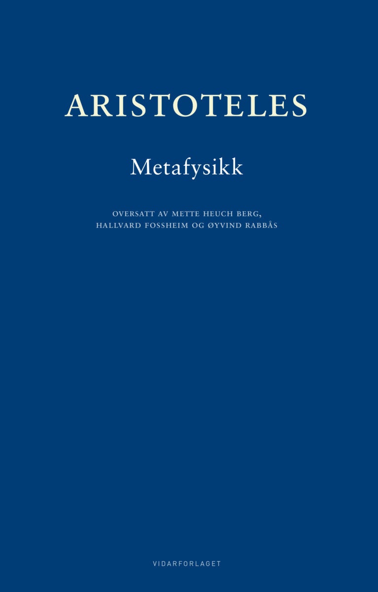 Metafysikken