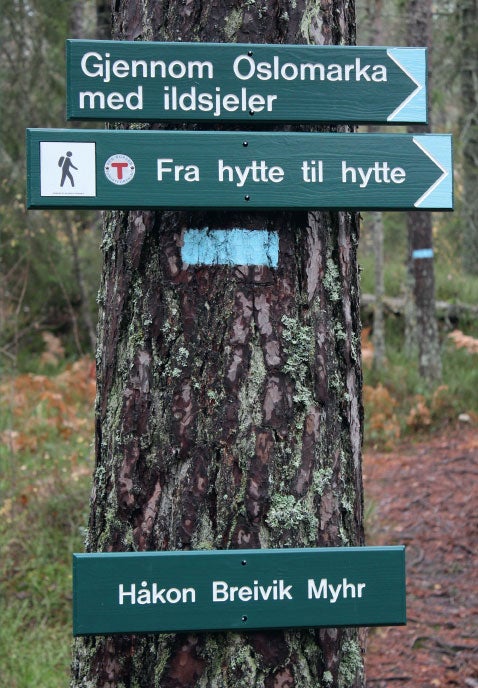 Gjennom Oslomarka med ildsjeler - fra hytte til hytte