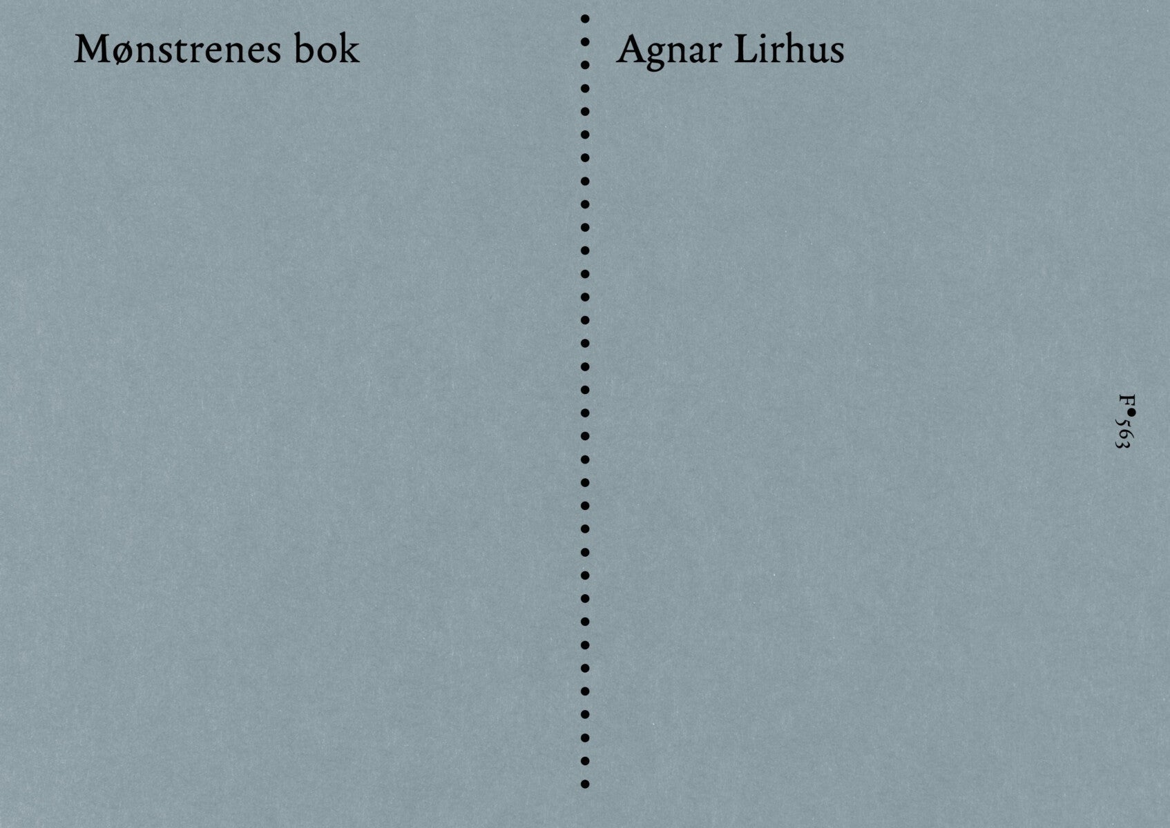 Mønstrenes bok
