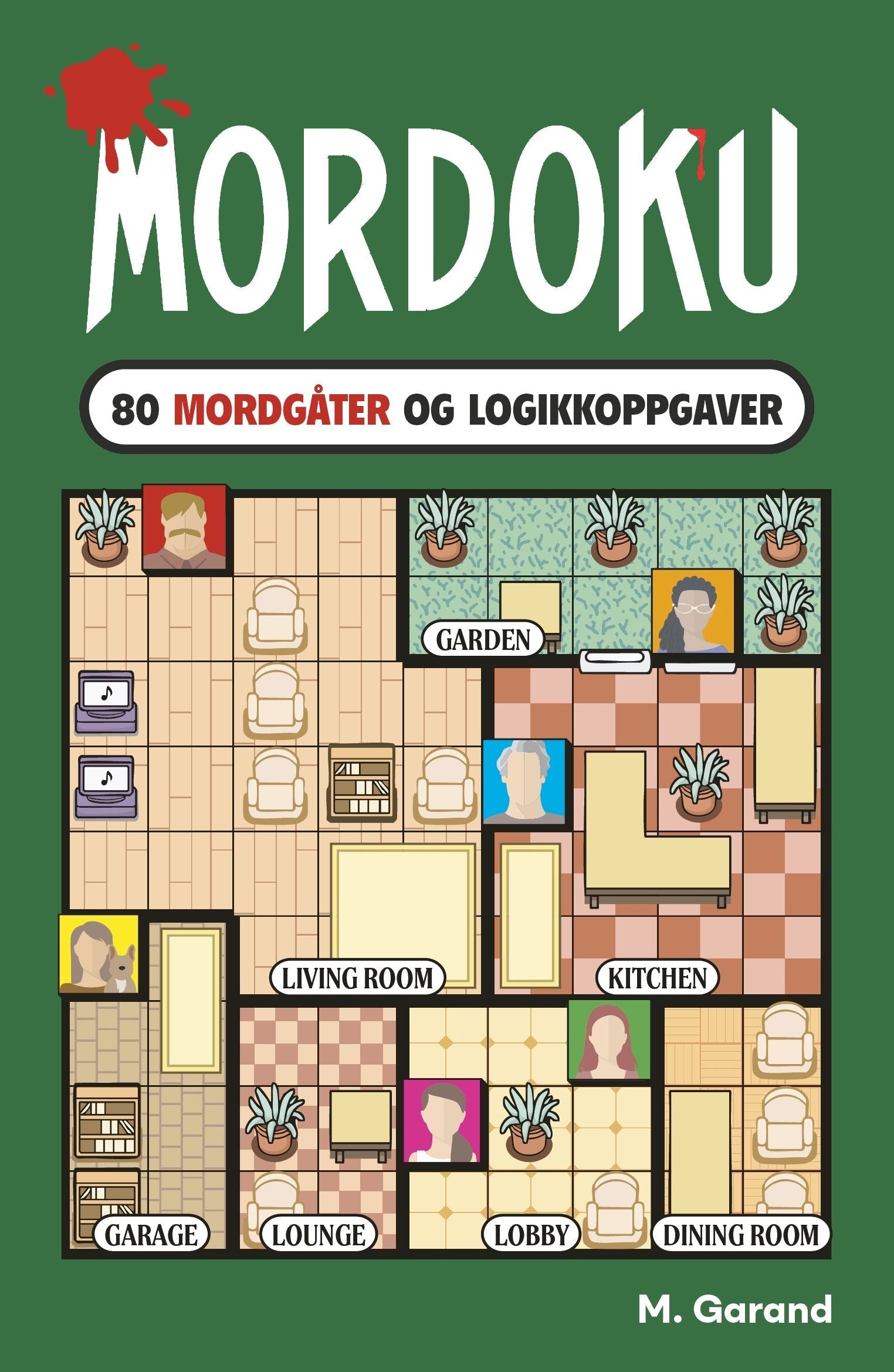 Mordoku - 80 mordgåter og logikkoppgaver