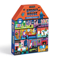 Spooky House 100 piece House-Shaped