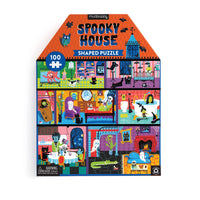 Spooky House 100 piece House-Shaped