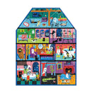 Spooky House 100 piece House-Shaped