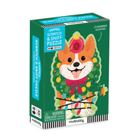 Christmas Corgi 48 Piece Scratch an