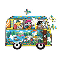 Adventure Van 75 Pc Shaped Puzzle