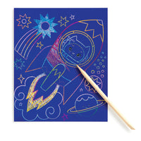 Cosmic Galaxy Scratch Magic