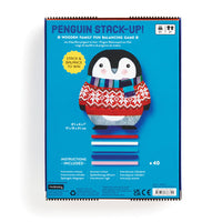 Penguin Stack-up Wooden Balancing Game