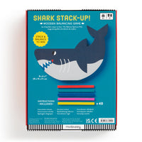 Shark Stackup Wooden Balancing Game