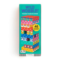 Wild Wobble Wooden Tumbling Tower