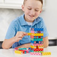 Wild Wobble Wooden Tumbling Tower