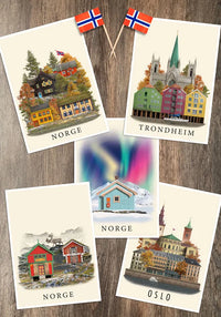 Norge postcard IV (A6)