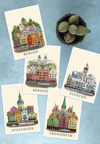 Norge postcard IV (A6)