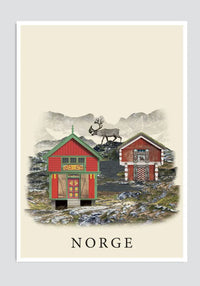 Norge postcard IV (A6)