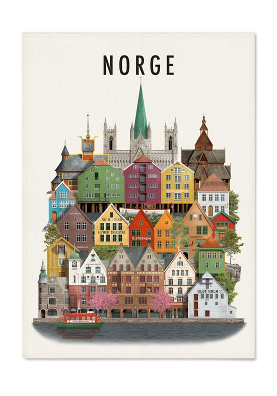 Tea Towel Norge