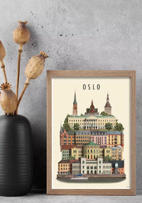 Oslo A4 print