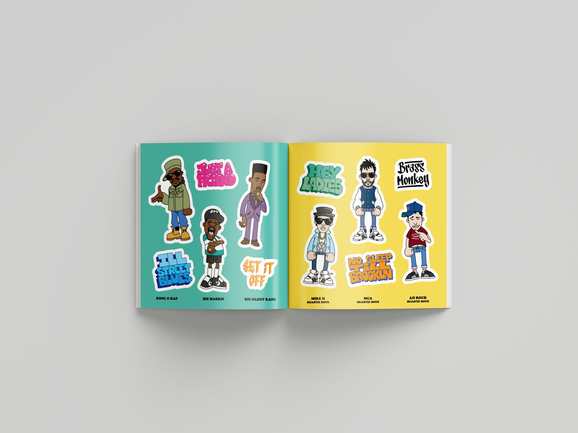 The Hip Hop Sticker Book