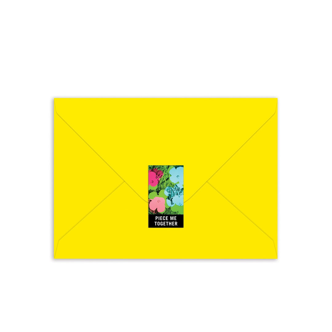 Andy Warhol Flowers Greeting Card P