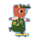 Cinnamon Bear 48 Piece Scratch and Sniff Shaped Mini Puzzle