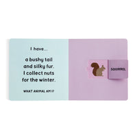 Forest Tracks: What Animal Am I? Lift-the-Flap Board Book