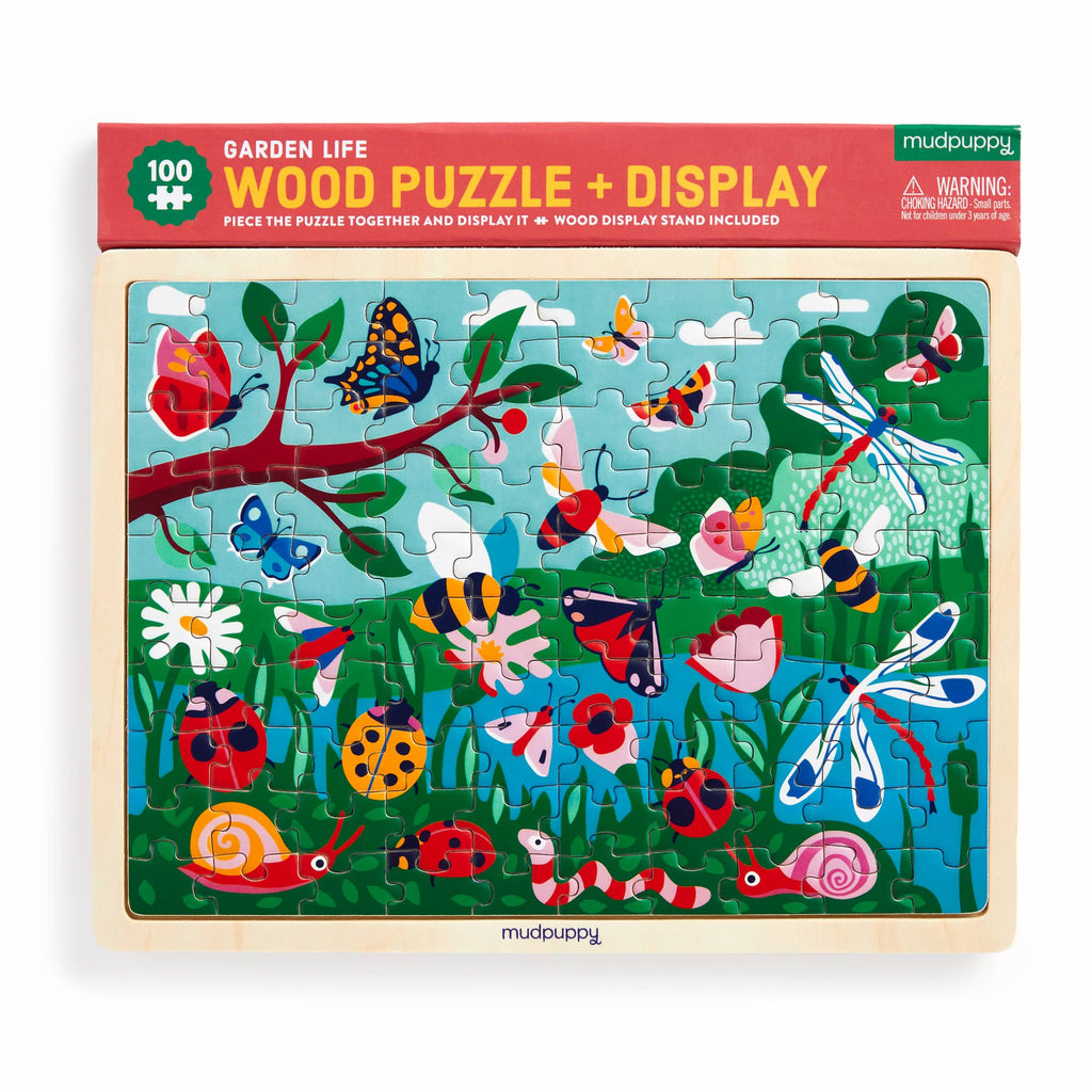 Garden Life 100 Piece Wood Puzzle +