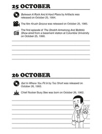Hip Hop Journal: A Daily Planner