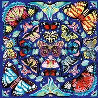Kaleido-Butterflies 500 Piece Family Puzzle