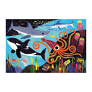 Ocean Predators 100 Piece Glow in the Dark Puzzle