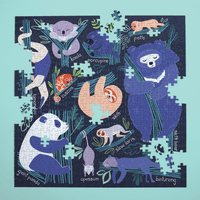 Tree-dwelling Slowpokes 500 Piece Family Puzzle