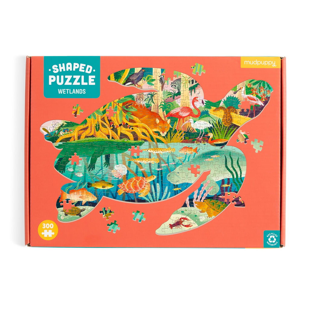 Wetlands 300 Piece Shaped Scene Puzzle