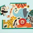 Zoo Animals 12-Piece Pouch Puzzle